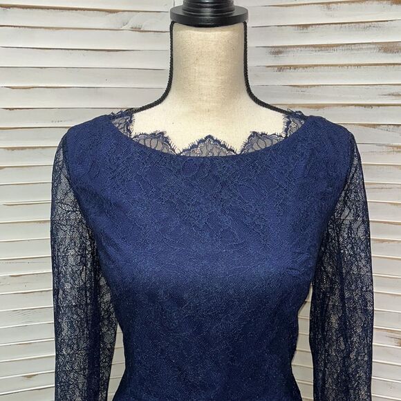 Cynthia Steffe Lace A-Line Dress - Picture 3 of 11